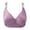 Purple, variant on VerPetridure Bras for Women Full Coverage Woman's Solid Color Comfortable Hollow Out Perspective Bra Underwear No Rims