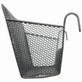 thumbnail image 4 of Shelf Baskets, Office Table Dormitory Bedside Hanging Storage Supplies Desktop Corner Shelves Basket Organizer Holder Containers with Hook - Black, 4 of 5