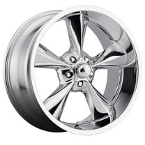 18x8 B/G Rod Works Old School Chrome Wheel 5x4.75 (0mm)