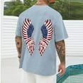 thumbnail image 5 of Taqqpue 4th of July Shirts for Men USA American Flag Patriotic Independence Day Higher Quality Short Sleeve T-Shirt M-4XL, 5 of 6