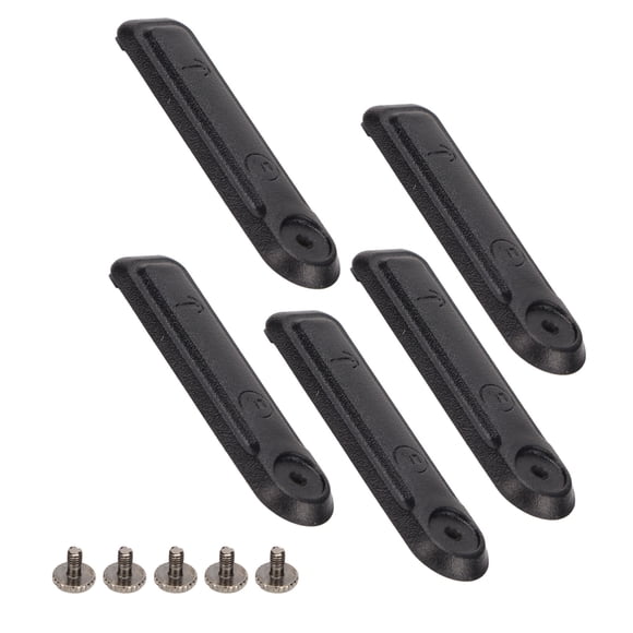 Cubierta antipolvo para radio, cubierta antipolvo universal para radio de 5 piezas para tapa lateral Baofeng para radio de durabilidad extendida