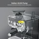 thumbnail image 5 of ChaoLink Máquina de espresso de 20 bares, máquina semiautomática con molinillo, máquina de café de acero inoxidable para latte y capuchino, espumador de leche y tanque de agua de 95 oz para oficina, 5 of 8