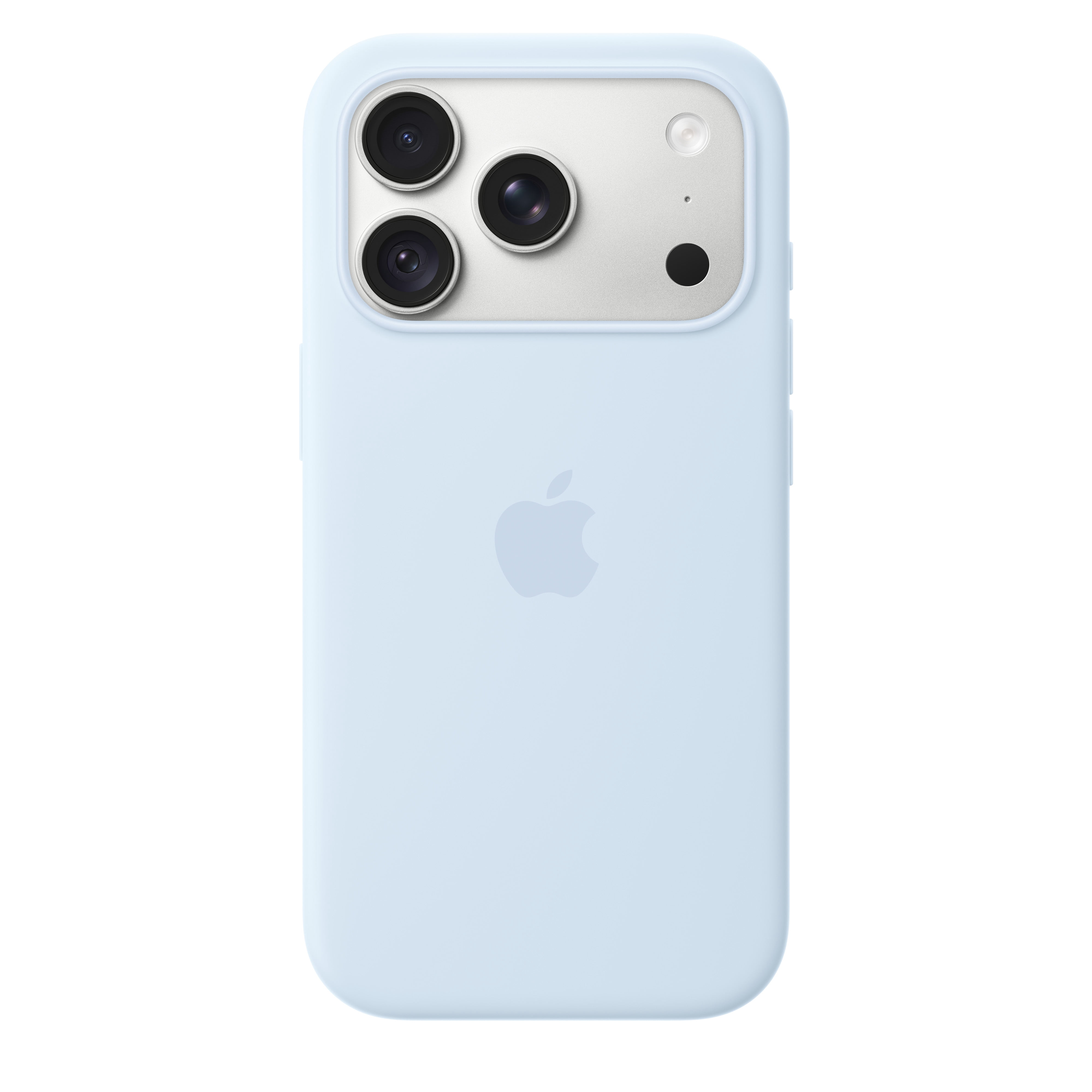 Apple iPhone 18 Pro Silicone Case with MagSafe – Crisp Blue