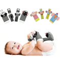 thumbnail image 4 of Baby Wrist Ringing Toy Set Newborn Puzzle Wrist Strap+Sock Ringing 0 1 Year Old Baby Soothing Toy Promotes Sensory Development, 4 of 5
