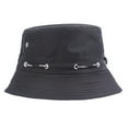 thumbnail image 1 of Bucket Hat Soft Breathable Polyester Wide Brimmed Fisherman Cap for Outdoor, 1 of 8