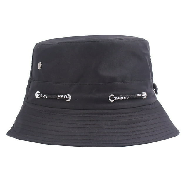 Bucket Hat Soft Breathable Polyester Wide Brimmed Fisherman Cap for Outdoor