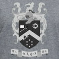 thumbnail image 3 of CafePress - Pi Alpha Phi Crest Greyscale T Shirt - Women's V-Neck Dark T-Shirt, 3 of 4