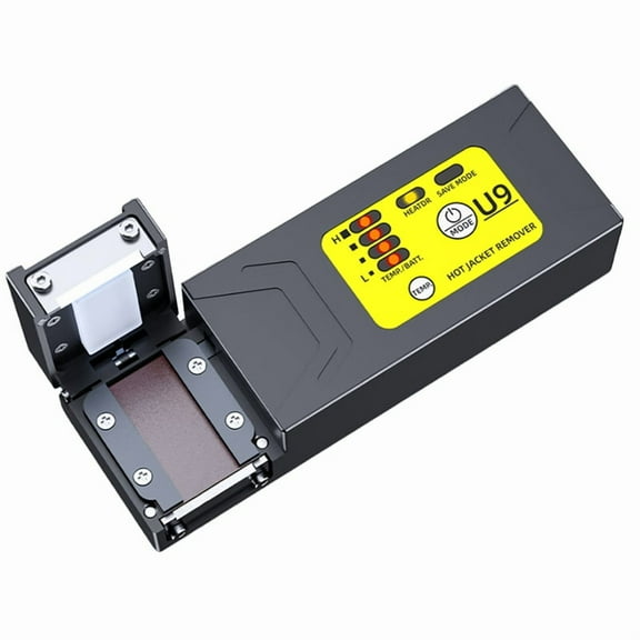 U9 Fiber Thermal Stripper Efficient Heated Wire Stripping Tool for Ribbon Fiber Includes Lithium Battery Fusion Tool(US)