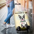 thumbnail image 3 of Cute Boston Terrier Loves Dad Happy Father's Day Travel Luggage Cover Gentleman Dog Lover Gifts Suitcase Dust Protective Decor - 12008, 3 of 5