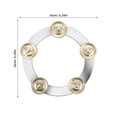 thumbnail image 2 of LOLIPPYY Cymbale d'Accompagnement Musical Lot de 1 pour Instruments de Percussion Écoles, 2 of 8