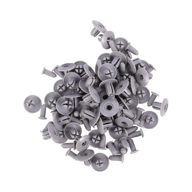Shisuyan 50Pcs Plastic Rivets for Car Bumper Fixator for Automobiles Auto Bumper