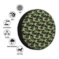 thumbnail image 4 of Balery Camouflage Dinosaur Cubiertas para Neumáticos - Protector Resistente para Neumáticos de Camioneta, SUV, Remolque, Camper y RV-17 inch, 4 of 6