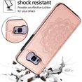 thumbnail image 5 of Design for Samsung Galaxy S8 Plus/S8+ Wallet Case,PU Leather Phone Cases with Screen Protector Card Holder,Stand Flip Shockproof Flip Protective Cover for Glaxay S8plus S 8 8plus Rose Gold, 5 of 6
