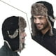 thumbnail image 3 of Gorro de trampero Ushanka, gorro cálido de piel de soldado ruso con orejeras, gorro de esquí de invierno (negro), 3 of 4