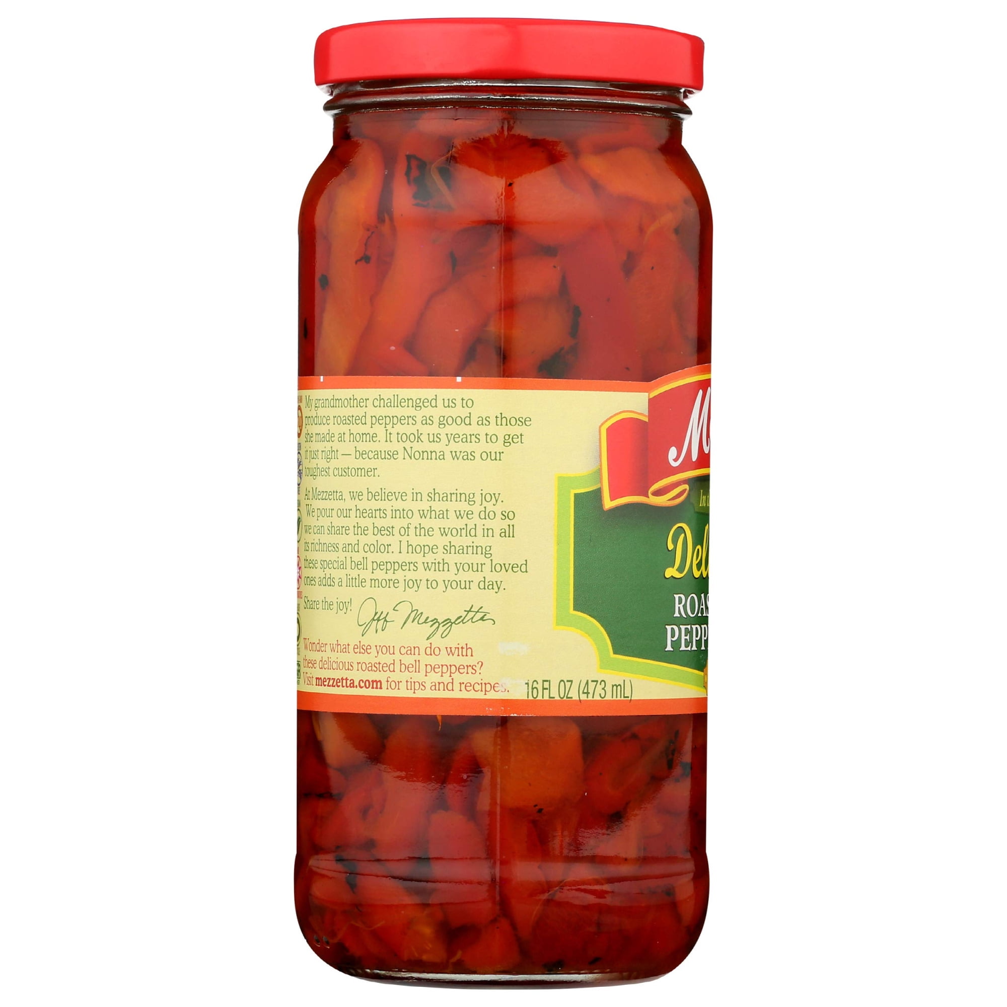 Mezzetta Pepper Bell Roasted Strip (Pack of 12)
