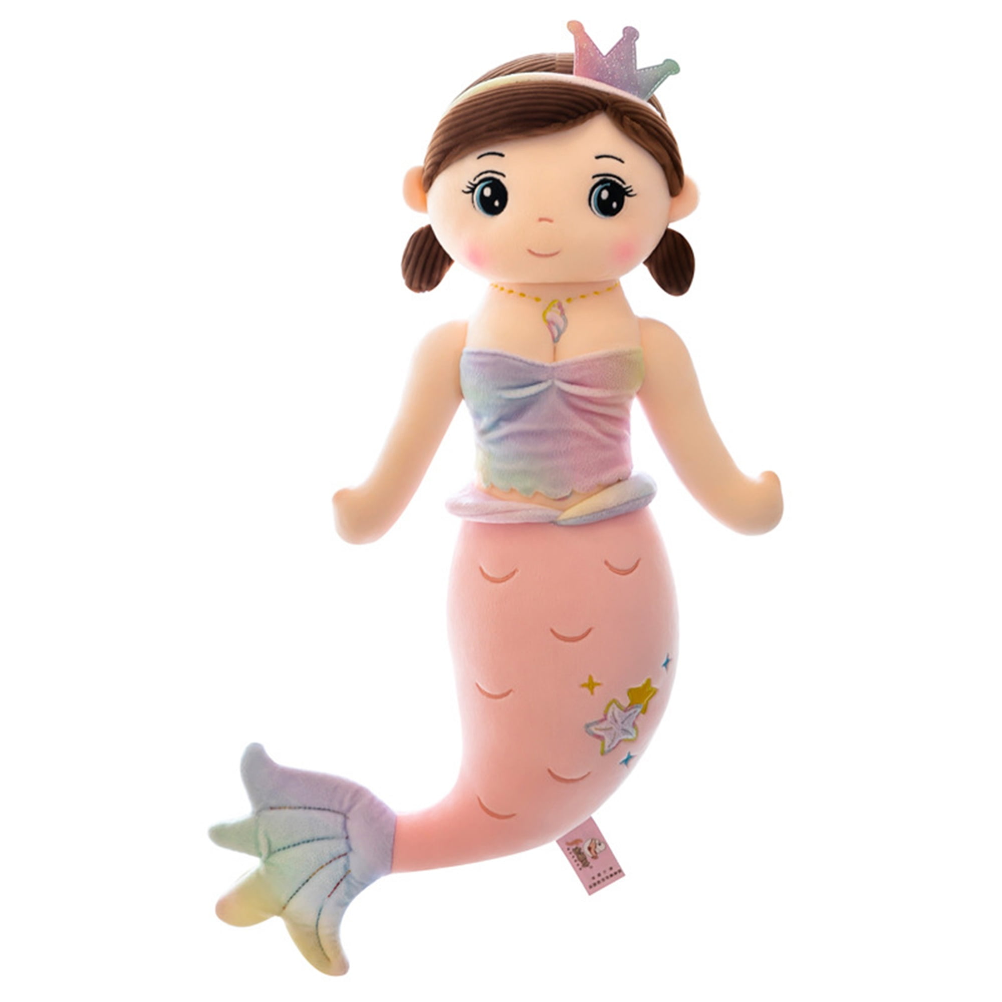 Mermaid Doll Plush Mermaid Stuffed Animal Ornaments Soft Mermaid Princess  Dolls for Girls Gifts 