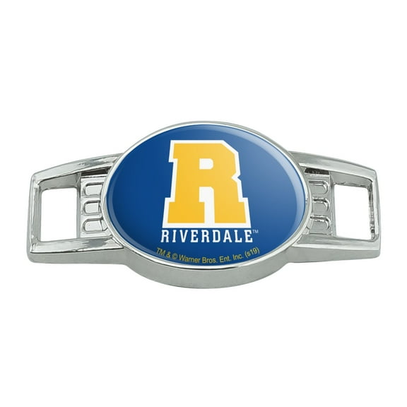 Riverdale Varsity Letter Shoe Shoelace Shoe Lace Tag Runner Gym Charm Decoration