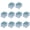 blue, variant on 10 Pcs 31.5x21.5x25mm Electronic Component Container Cases Mini Storage Boxes kit