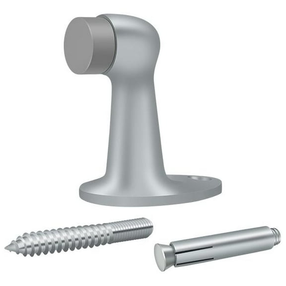 Deltana FDB278U26D Floor Door Bumper 2-7/8"; Satin Chrome Finish