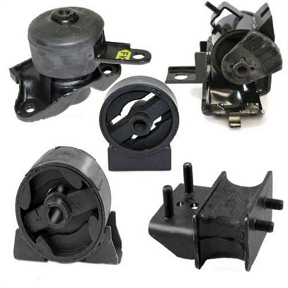 K0199 Fits 1989-1991 TOYOTA CAMRY 2.0L 2WD Engine & Trans Mount Set for AUTO Transmission 5 PCS : A6222, A6275, A6217, A7248, A6248