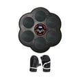 thumbnail image 3 of jinwen Machine de Boxe Musicale Murale Cible de Boxe pour Entraînement Physique Kickboxing Adulte 6 Trous, 3 of 9