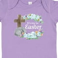 thumbnail image 4 of Inktastic It's My 1st Easter with Cross and Flowers Boys or Girls Baby Bodysuit, 4 of 5