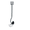 Gray+hook, variant on Bent Toilet Bowl Brush,Curved Design with wall mounted for Deep Cleaning Under Rim,Easy Handy CompactToilet BowlCleaner Brush for Bathroom