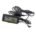thumbnail image 3 of Metro DC 12V Termómetro para automóvil Interior Exterior Vehículo Celsius Medidor de temperatura Monitor Sywqhk Para estrenar, 3 of 7