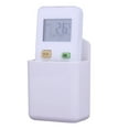 White Air Conditioner Remote Control Holder /WallMounted Box Storage