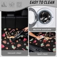 thumbnail image 5 of HUISEFOR Christmas Reindeer Bow Car Trunk Mat 29" x 39" Universal Cargo Liner Scratchproof, All Weather Full Protection Fits for Most Cars SUV, 5 of 7