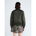 thumbnail image 4 of Free Assembly Women's Bow Tie Bomber Jacket, Sizes XS-XXL, 4 of 6