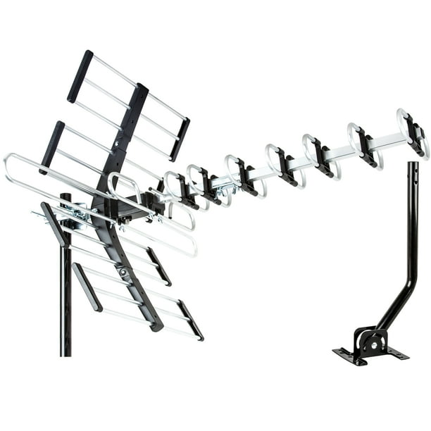 Five Star Outdoor HDTV Antenna up to 200 mile Digital Antenna Includes J Mount, 40 ft. RG6
