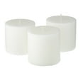 thumbnail image 4 of 12 Packs: 3 ct. (36 total) Basic Elements White Pillar Candles by Ashland, 4 of 4