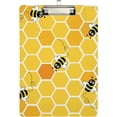thumbnail image 2 of FMSHPON Honey Bee Clipboard Hardboard Wood Nursing Clip Board and Pull for Standard A4 Letter 13x9 inches, 2 of 7