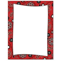 Bandana Letterhead, Printer & Copier Paper, 25 Sheets per Pack