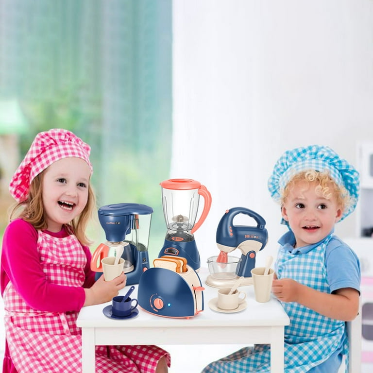 Children Kid Kitchen Electric Cake Chocolate Mixer Blender Pretend