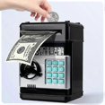 thumbnail image 1 of Electronic Money Saving Box for Kids 5-7 with Password Code Lock for Boys age 8-10-12, Black 26-27s, 1 of 5