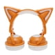 thumbnail image 3 of Auricular, Sonido Estéreo del Oído Gato auriculares de alta sensibilidad auricular lindo micrófono incorporable cable LED de 3,5 mm, 3 of 7