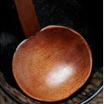 thumbnail image 1 of Cuchara de madera, 4 Uds. Cuchara de tortuga, cuchara de madera Natural con mango largo para servir sopa de gachas, Ramen, olla caliente, restaurante, cocina, Br, 1 of 3