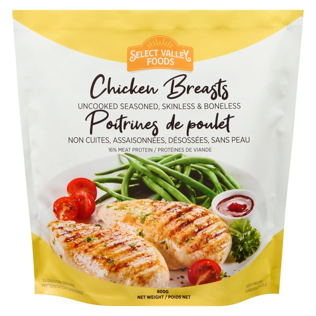 Select Valley IQF Chicken Breast, 800g