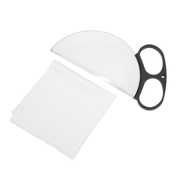 Half Moon Split Focus Lens,150mm Handheld Diopter Half Camera Effect Filter Split Kaleidoscope