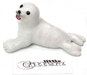 #FIG417 Lenox Harp Seal Pup Figurine