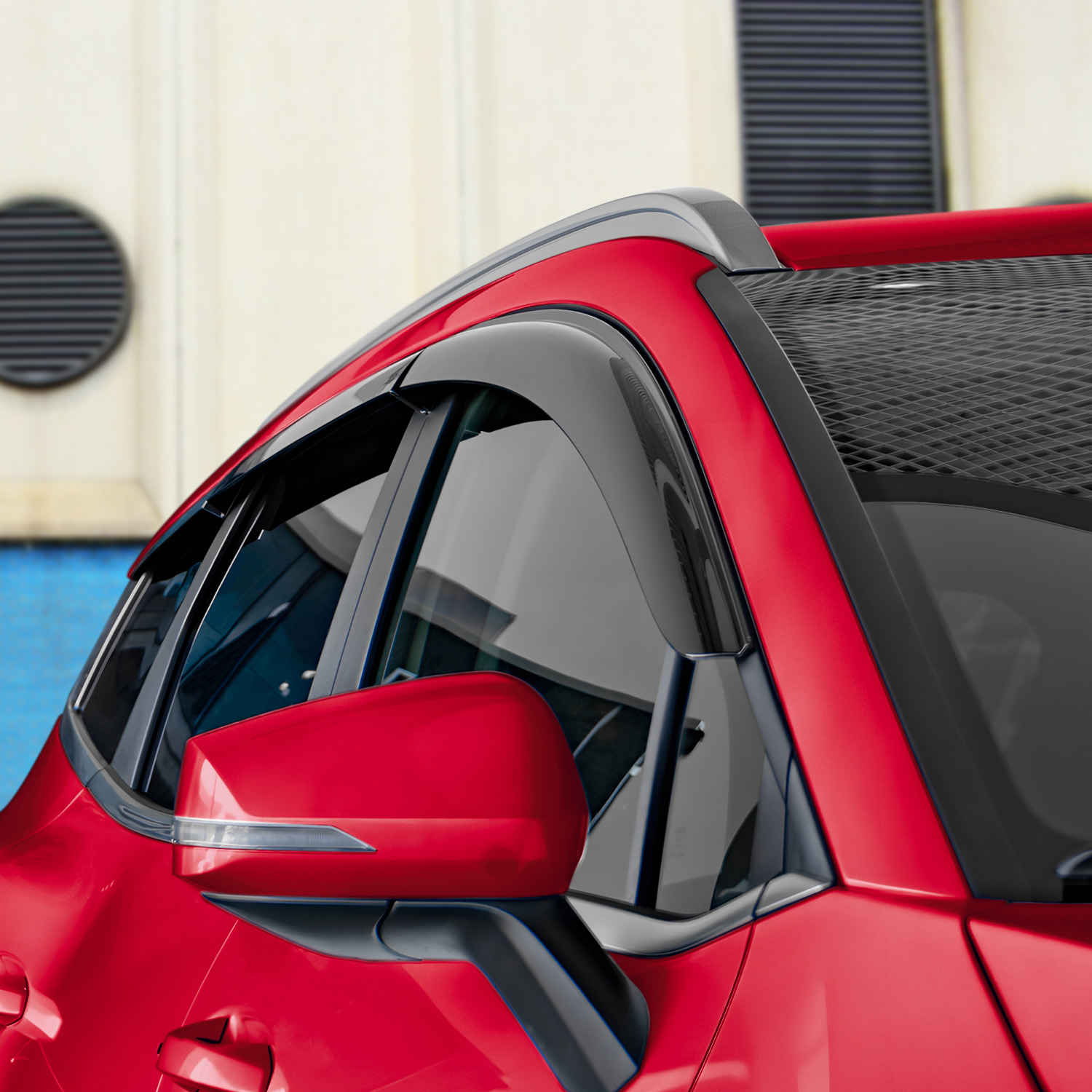 Voron Glass Tape-on Extra Durable Rain Guards for Kia Sportage 2023-2026, Window Deflectors, Vent Window Visors, 6 Pieces - 100451