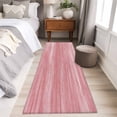 thumbnail image 4 of Pink 2'x6' Runner Rugs for Hallway Kitchen Bedside Non Slip Washable, Vintage Modern Abstract Art Ombre Entryway Rug Runners with Rubber Backing, Long Carpet Runner for Laundry Room, 4 of 8