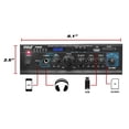 thumbnail image 2 of Pyle PTAU55 Home Amplifier 240 Watts Continuous Power 20 Channel Audio Power Amplifier, 2 of 4