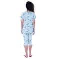 thumbnail image 4 of Moomaya Printed CottonNightwearSet For Womens Top & Capri Pant 2 Piece Sleepwear, 4 of 5