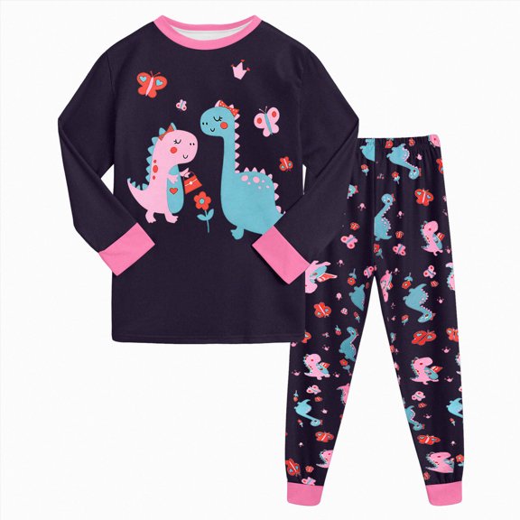 6-7 Years Child Baby Girl Outfit Winter Clothes Long Sleeve Crewneck Sweatshirts Pants Clothing Sets 6-12 Months 12-24 Months 2T 3T 4T 5T 6T 7T 8T 9T Children,Black Outfit
