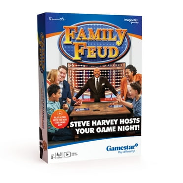 Family FEUD with Steve DHF10 Harvey Game, Stream Steve Right into Your Living Room, Gamestar  App, Studio Excitement at Home, Hundreds of Survey Questions