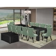 thumbnail image 3 of Luxe by East West Furniture 14-piece Dining Room Table Set a Rectangular Kitchen Table with a coffee Table, 3 of 3