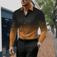 thumbnail image 2 of Cárdigan hawaiano de manga larga con degradado de 8 colores para hombre, nuevo de verano, camisa de gran tamaño con impresión 3D, informal, de moda, 2 of 5